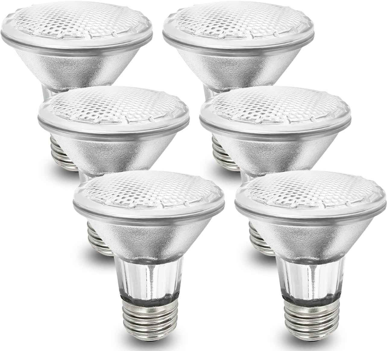 Par20 Bulbs, 6 Pcs 120V 50W Par20 Light Bulbs, E26 Medium Base Long Lasting Life gallery