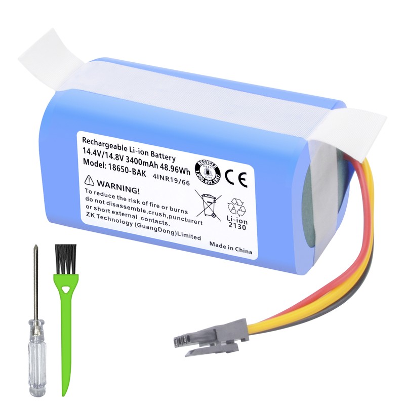 3400mAh Vacuum Battery Replacement for AIRROBO P10 Robot Vacuum Cleaner 14.4V gallery