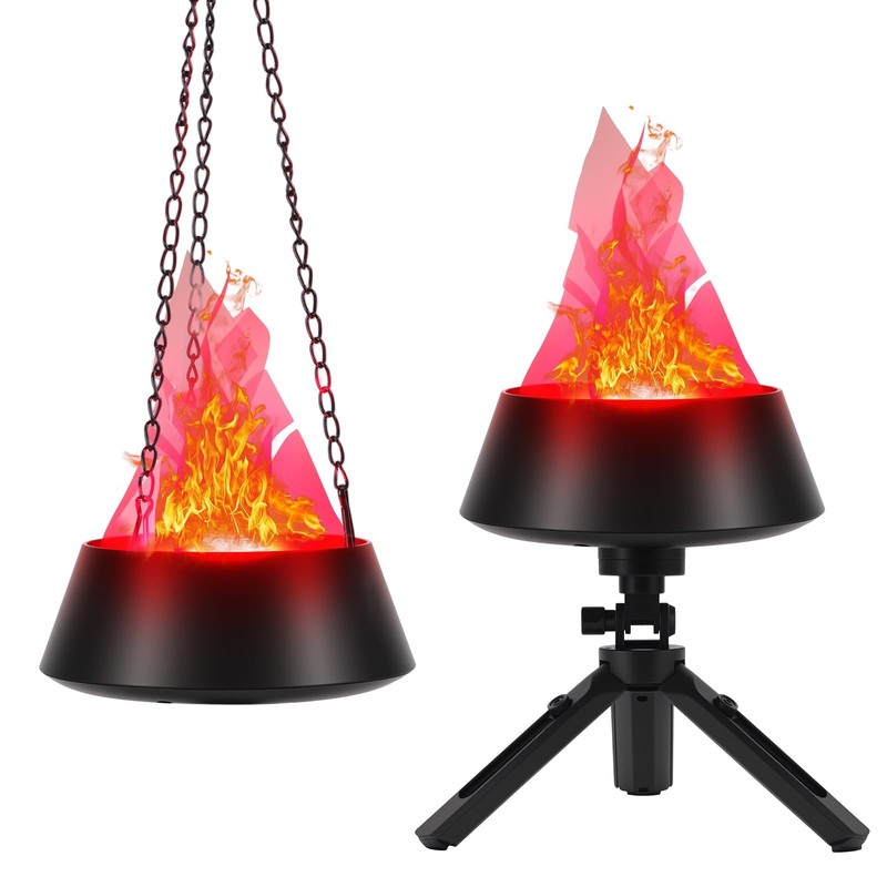 3D Artificial Fake Fire Flame Light LED Effect Lamp Fake Campfire Lamp for Party gallery