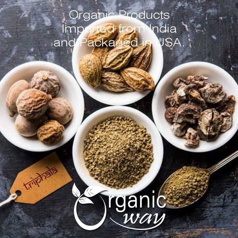 Organic Way Triphala Herbal Powder - Organic, Kosher & USDA Certified gallery