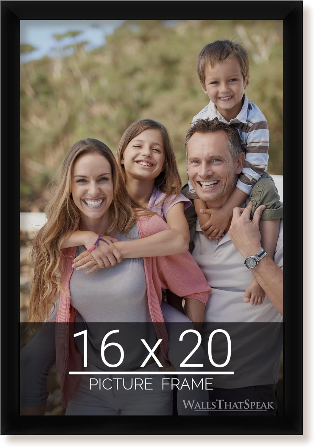 16X20 Black Picture Frame for Puzzles Posters Photos or Artwork gallery
