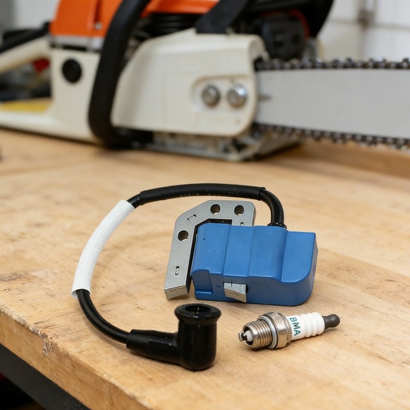 Chainsaw Maintenance Ignition Coil Precision Engineered Complete Package gallery