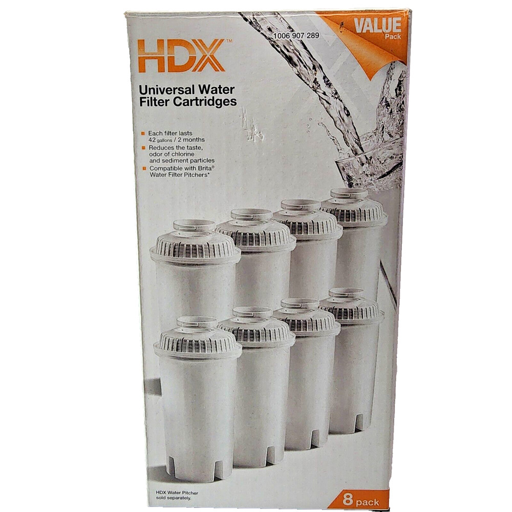 HDX Universal Water Filter Cartridges 4 Pack Model F003
