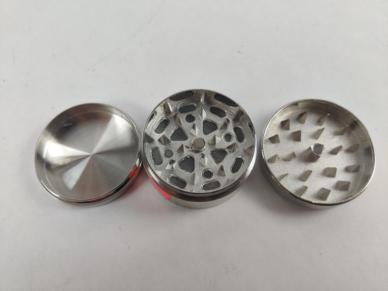 Kitchen Spice Herb Shredder Grinder Crusher Metal 3pc Bob Marley Rasta gallery