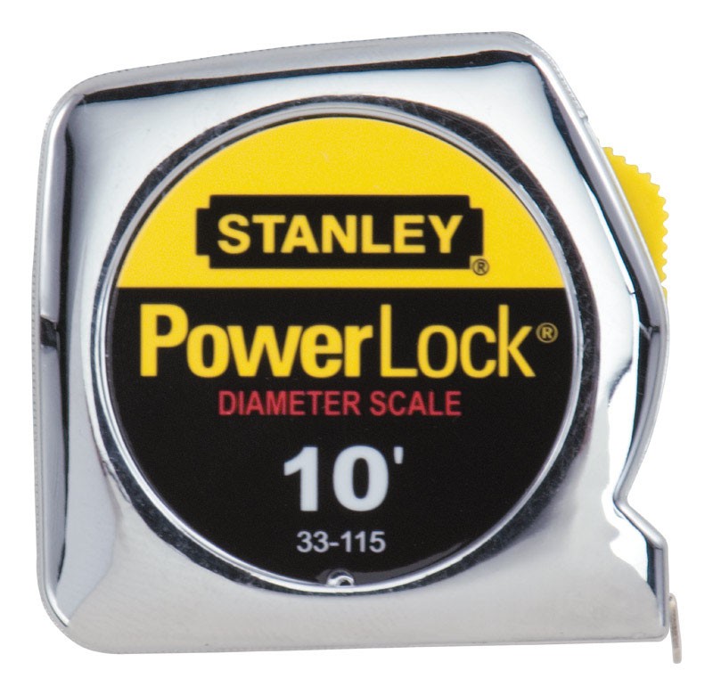 Stanley Hand Tools 33-115 10' X 1/4" Powerlock Pocket Tape Rule gallery
