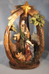 Beautiful LED Lighted Nativity Scene Figurine Indoor Christmas Holiday Decor
