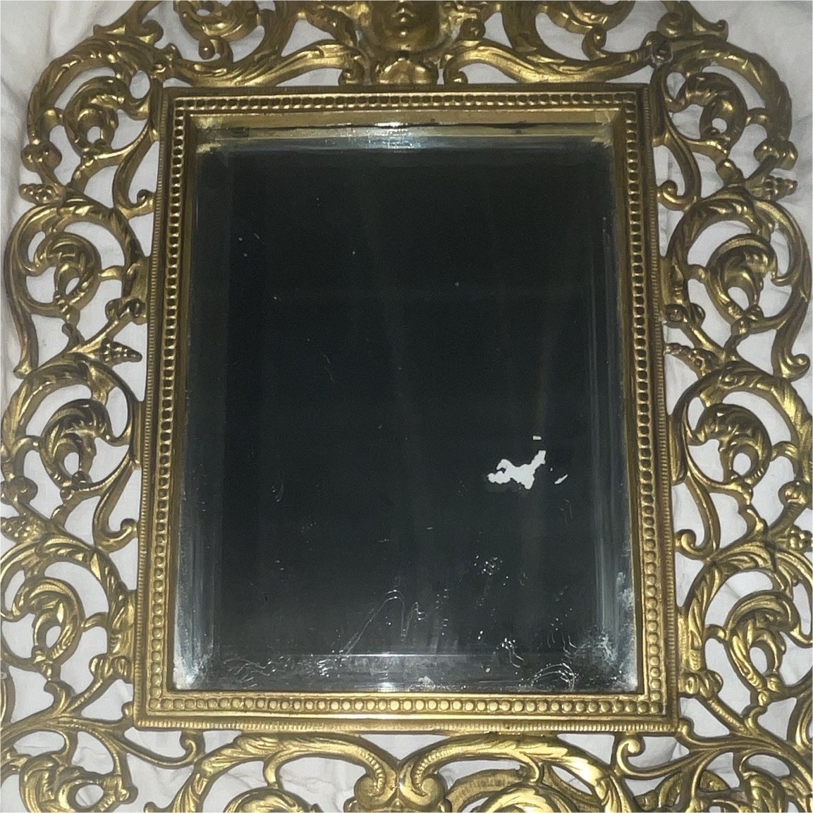Ornate Gold Metal Rectangle Picture Frame Portrait 1 Photo Less Than 5x7 in gallery