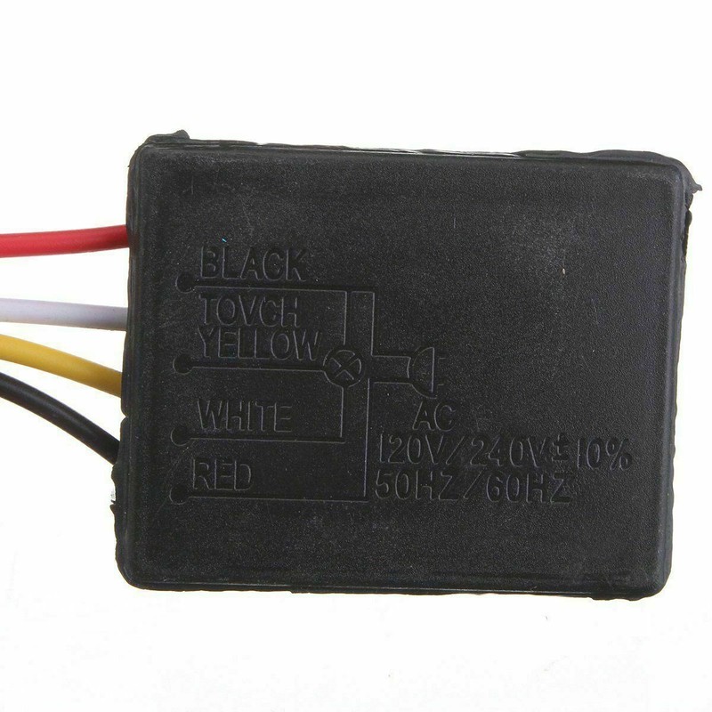 3 Way Touch Sensor Switch Control 110/220V Lamp Desk Light Bulb Dimmer Repair gallery