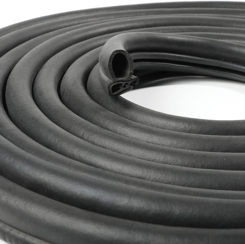High-Quality Rubber Weather Stripping Trim Seal - 30FT for Vehicle & Home Use gallery