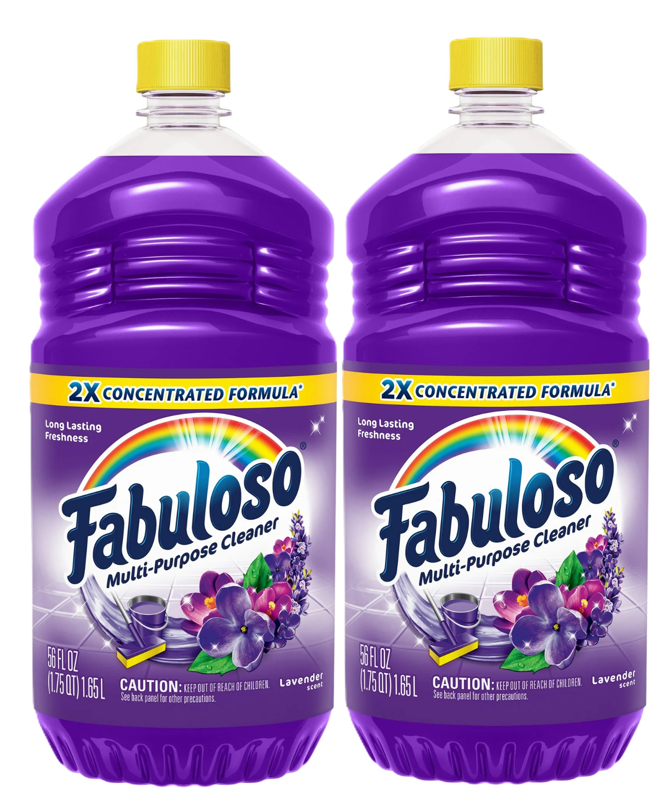 Fabuloso Multi-purpose Cleaner 2x Concentrated | Lavender | 56 Oz 2 Pack gallery