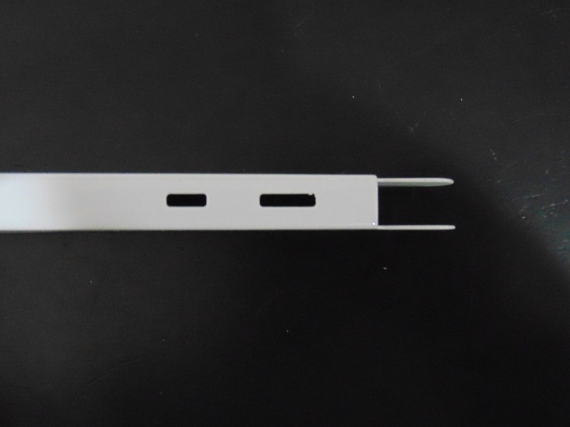 2 Rubbermaid 12.5” Shelf Bracket Double Slot Configuration Closet System Part gallery