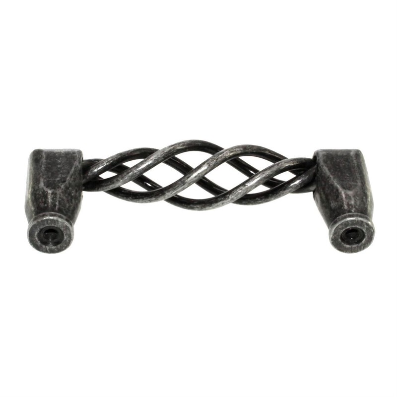 Zurich Pewter 3" Ctr Cabinet Bar Pull Birdcage Handle K1300-SIM gallery