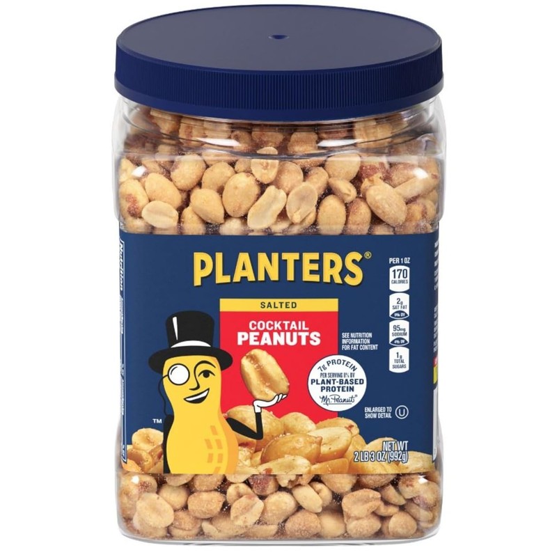 Kosher Salted Cocktail Peanuts - Ideal 35oz Snack for Entertaining and Sharing gallery