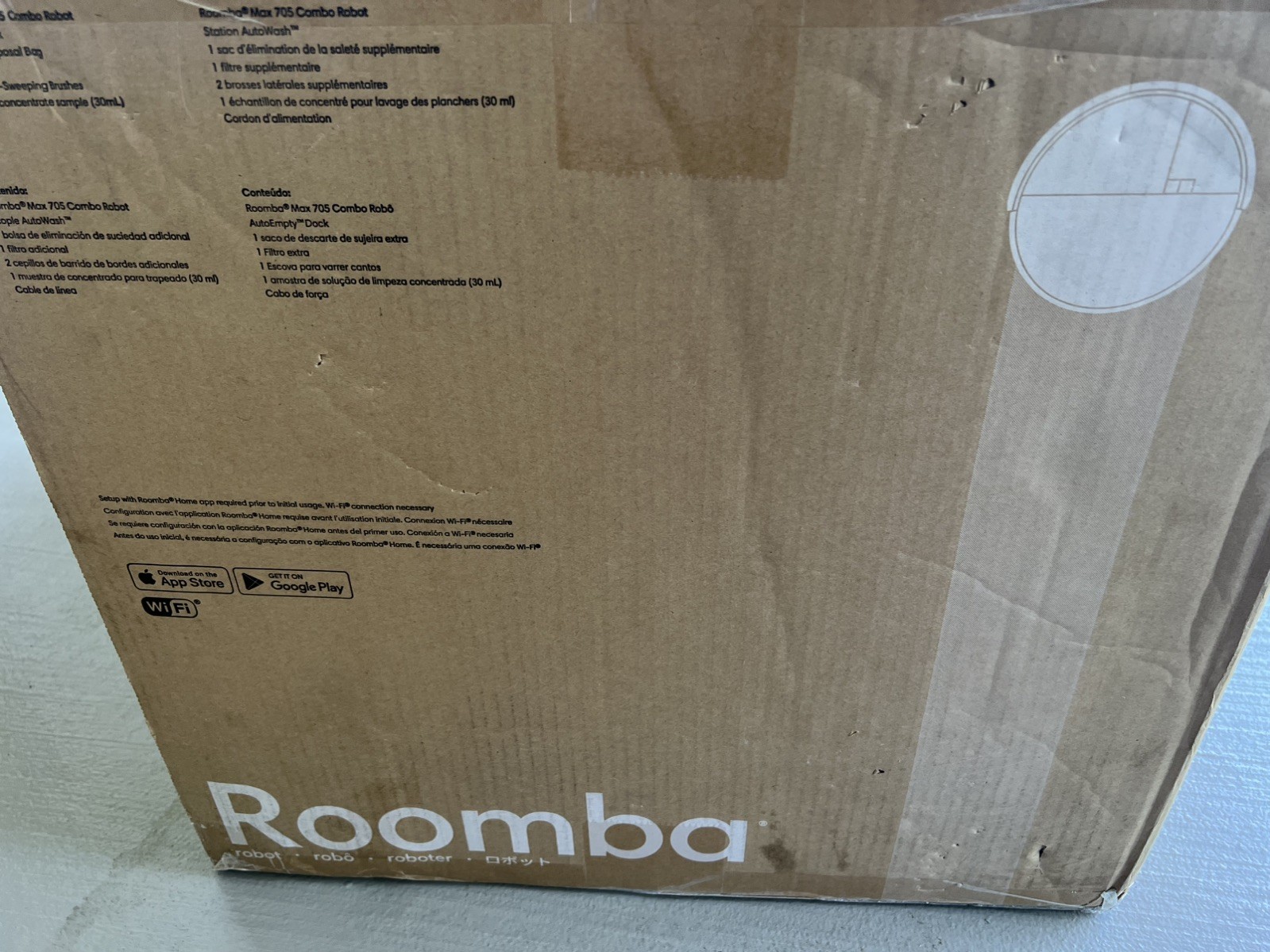 iRobot - Roomba Max 705 Vac Robot Vacuum + AutoEmpty Dock - (It Vaccum’s + Mops) gallery