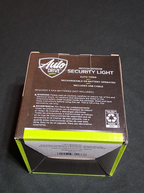 Security Light Auto Drive Montion Sensor Security Led Light - Battery Or... gallery