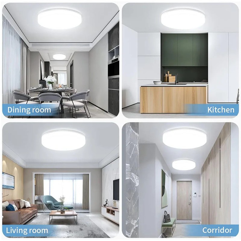 Round LED Ceiling Light Simple Square Ceiling Lights Modern Kitchen Ceiling gallery