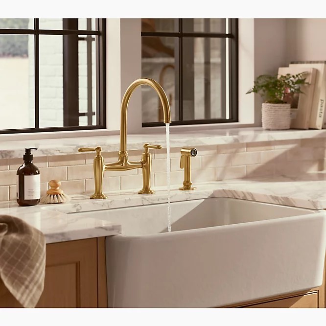 Kohler Edalyn by Studio McGee Kitchen Faucet - NO SIDESPRAYER - K-28356-CP gallery