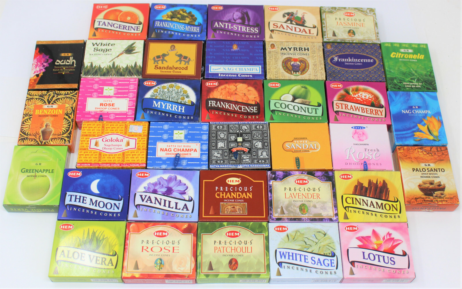 Incense Cones: BUY 4 GET 4 FREE! Pick Scent! (Hem, Kamini, Satya) FREE SHIPPING! gallery