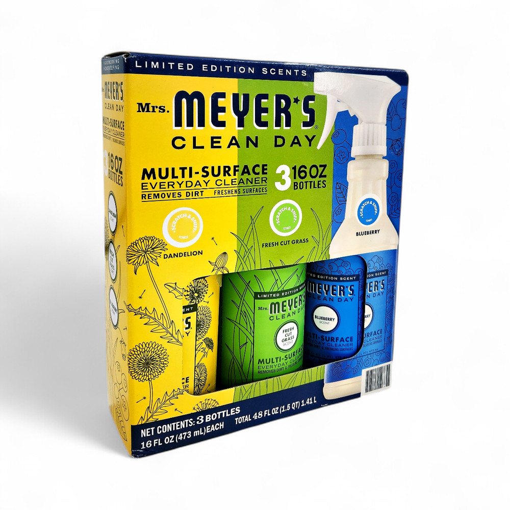 Mrs. Meyers Multi-Surface Cleaner Limited Edition Summer Scents 16oz 3-Pack