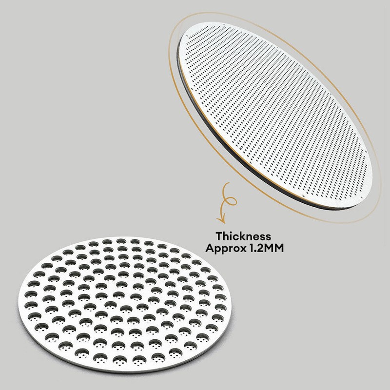 2Pcs Reusable Coffee Filter for Espresso Machine Barista Accessories 51/53/58mm gallery