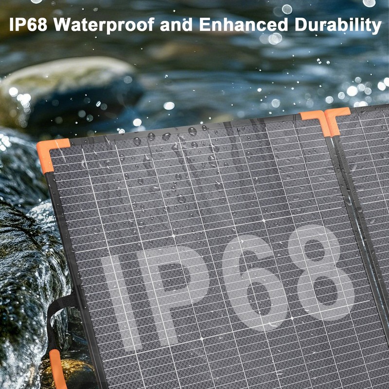 Flexible Solar Panel 100W 200W 400W for Ecoflow Bluetti Power Station Charging gallery