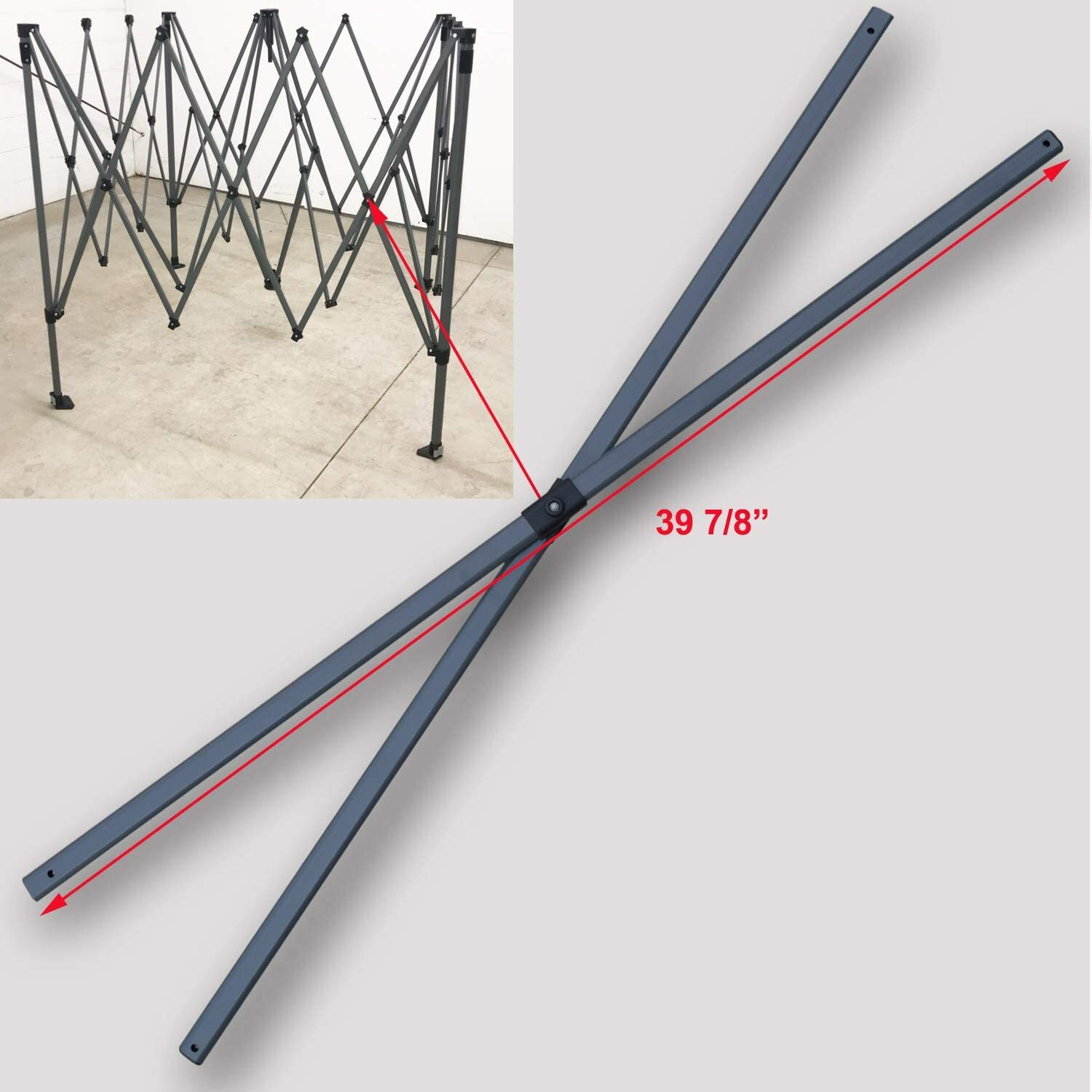 Quest 10x10 Quick Lift 10x10 Straight Leg Canopy Side Truss Bar Replacement Part gallery