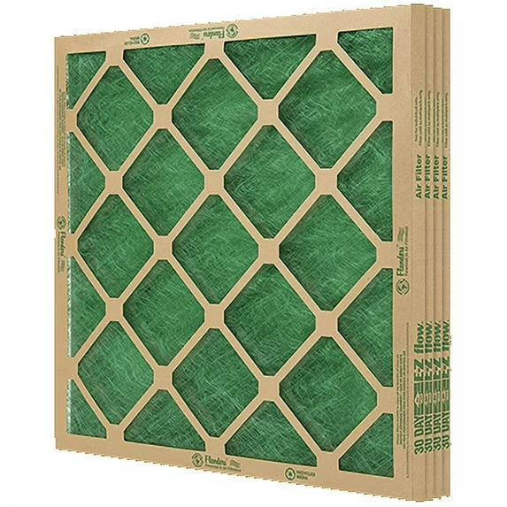 AAF Flanders 20" x 25" x 1" Nested Glass MERV 1 Air Filter (4 Filters) gallery