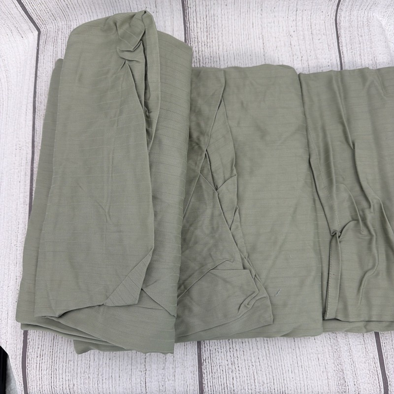 Reflection Home Sheet Set FULL Sage Green Striped 100% Cotton Farmhouse Cottage gallery
