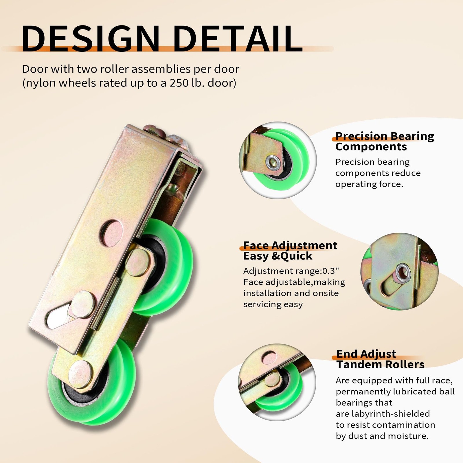 House Guard Hardware’s End Adjust Tandem Patio Door Rollers Offer a Unique gallery