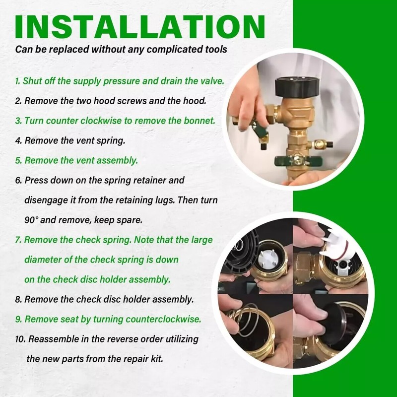 0887728 Repair Kit Replace for Watts 1" 800M4 Total Repair Kit RK 800M4-T gallery