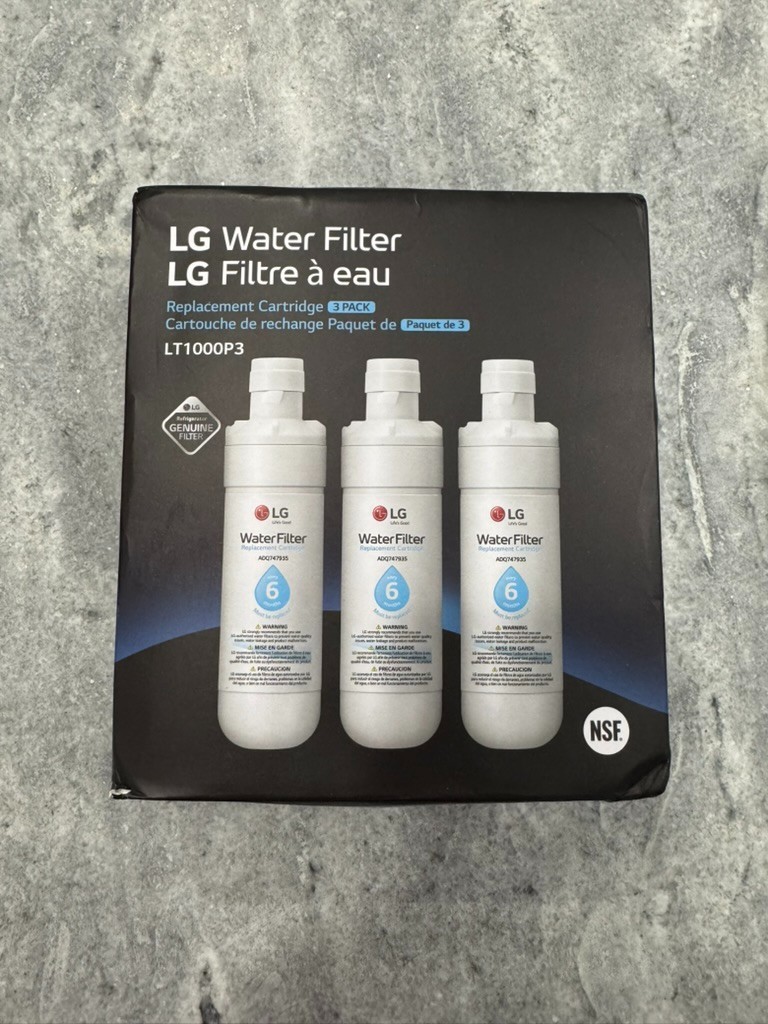 3-PACK LG LT1000P - 6 Mo / 200 Gal Replacement Refrigerator Water Filters gallery