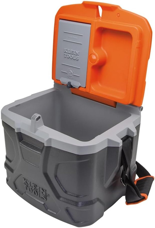 Klein Tools 55600 Work Cooler, 17-Quart Lunch Box Holds 18 Cans, Keeps Cool 30 H gallery
