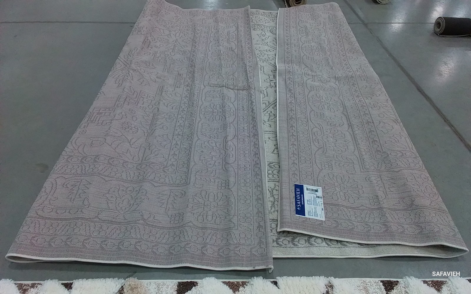IVORY / SILVER 9'-0" x 12'-0" Flaw in Rug, Reduced Price 1172793367 ADR108B-9 gallery