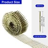3600 Count Siding Nails 1-3/4" x 0.083" 15-Degree Ring Shank Collated Coil gallery