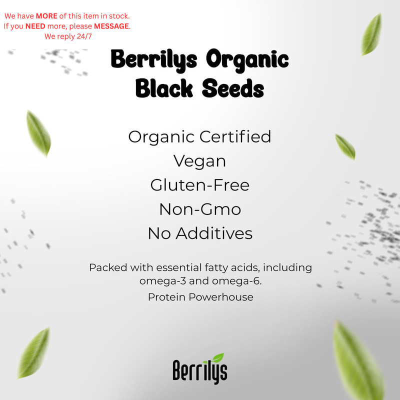 Black Cumin Seeds – USDA Certified 1 Pound (Pack of 1), gallery