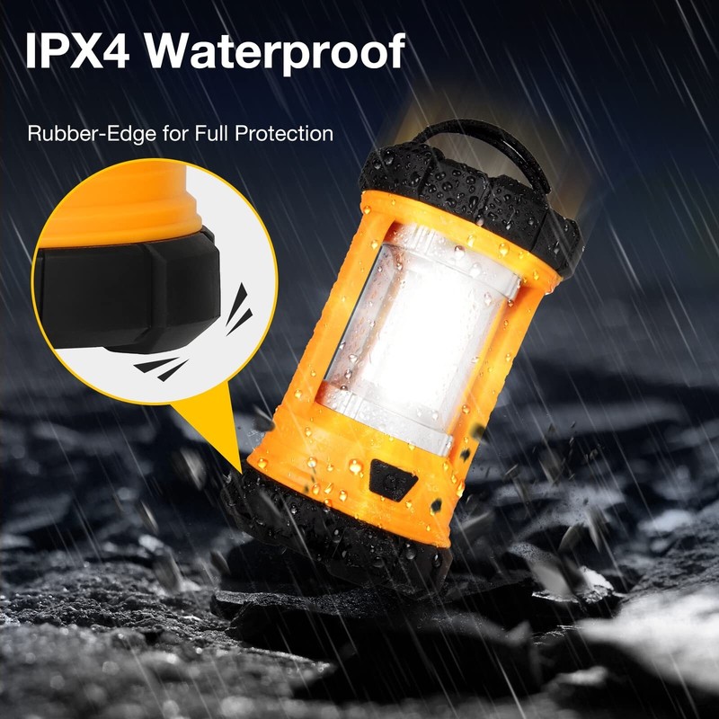Camping Lantern, 3200LM Bright Camping Lights, 4600mAh Power Bank & Rechargea... gallery