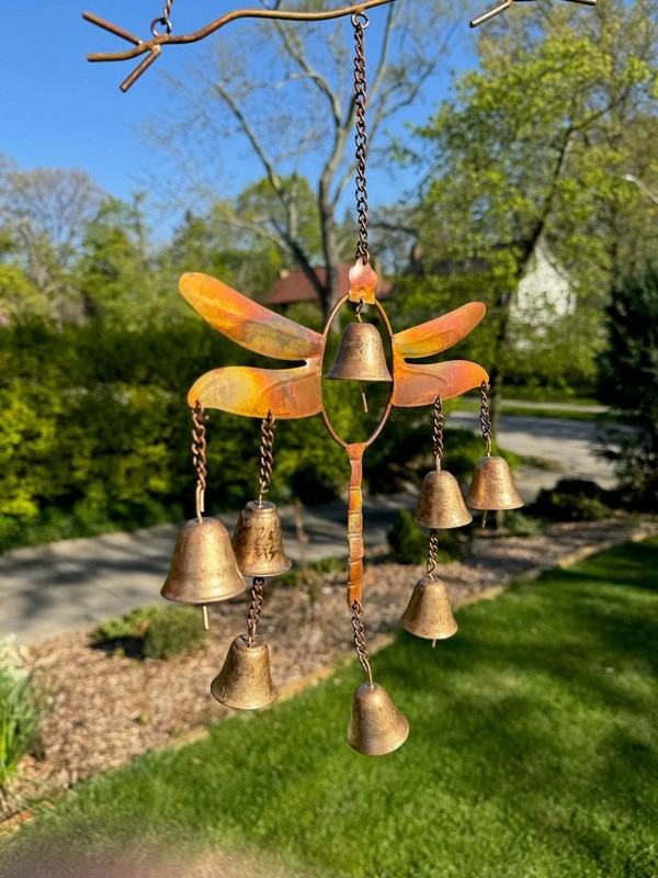 Dragonfly with Bells Wind Chime gallery