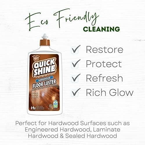 Quick Shine 2 Pack Smart Combo- Includes 1 Hardwood Floor Cleaner 27 FL oz gallery