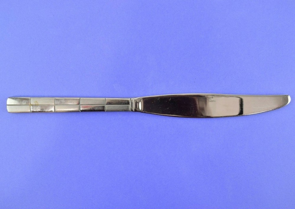Cambridge Stainless Landscape Pattern Modern Solid Knife 9 1/4"
