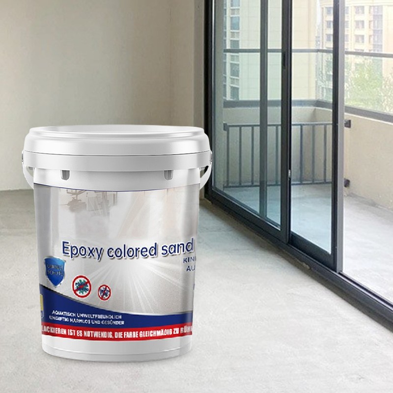 Marble Effect Epoxy Floor Coating High-Gloss Floor Paint Waterproof & Anti-slip gallery