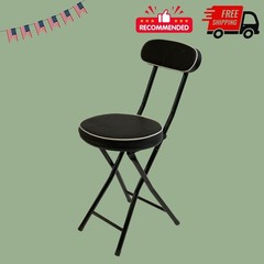Cushioned Padded Folding Stool