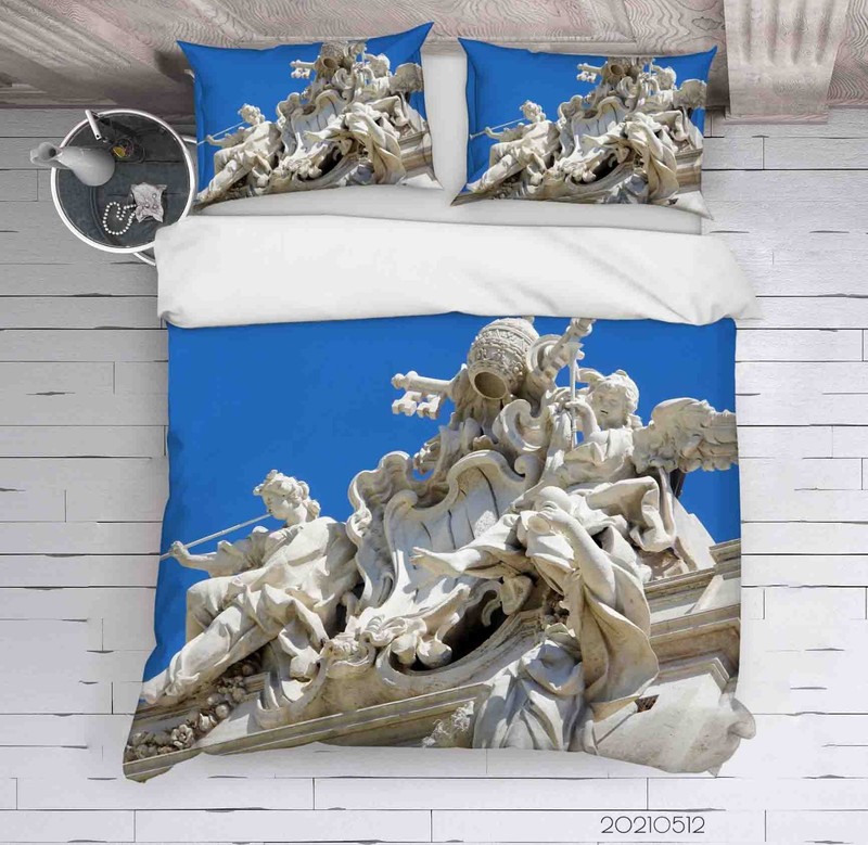 3D Statue Quilt Cover Set Bedding Sets Pillowcases 17 gallery