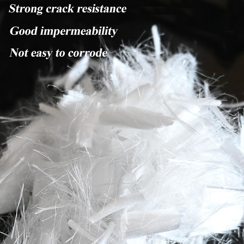 Polypropylene Fiber Reinforcement for Concrete - 19 mm, 3.7 LB gallery