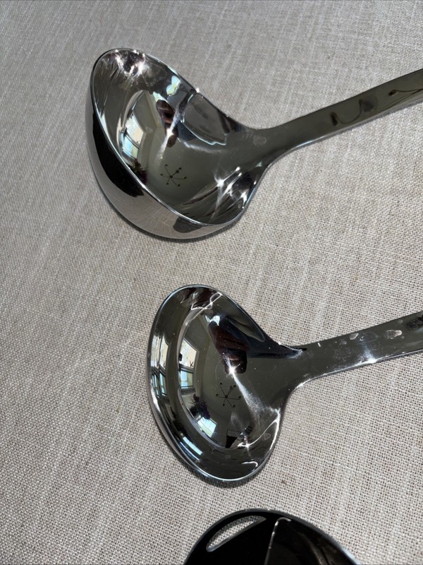 Williams-Sonoma Stainless Steel Serving Lot Of 3 Ladles gallery