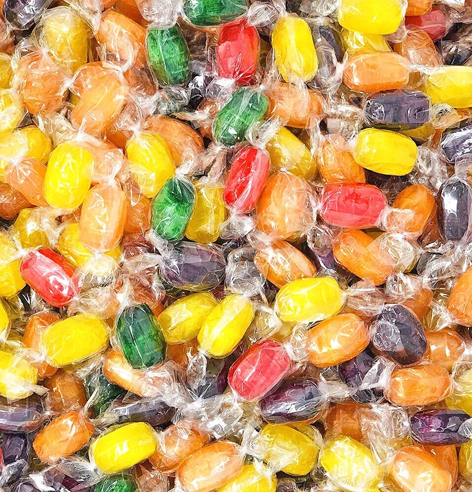 Assorted Fruit Flavored Barrels, Individually Wrapped Bulk Hard Candy (5 Pounds) gallery