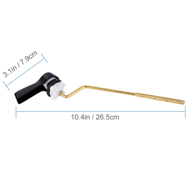 Side Mount Toilet Tank Flush Lever Replacement2Pack Universal Toilet Tank Handle gallery
