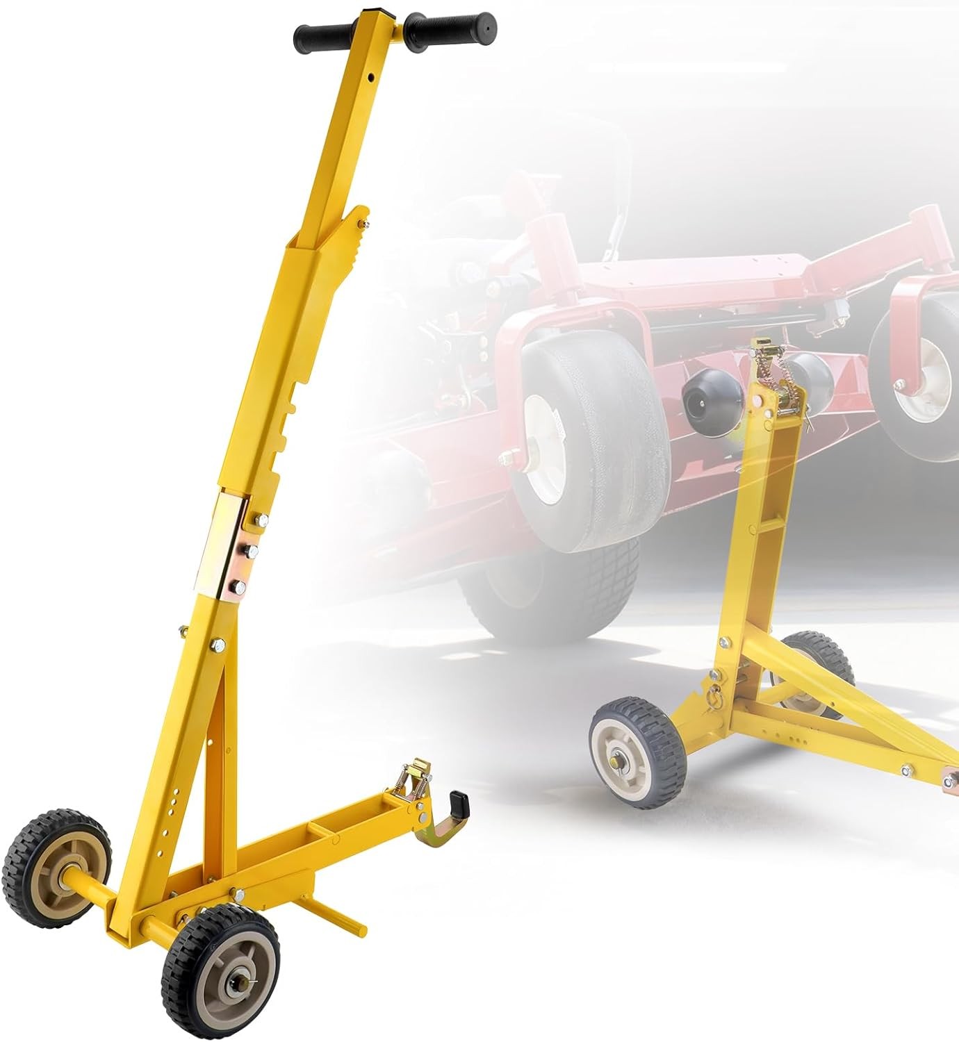 Lawn Mower Jack 800LBS Capacity, Zero Turn Mower Jack Lift Foldable Heavy-Duty gallery