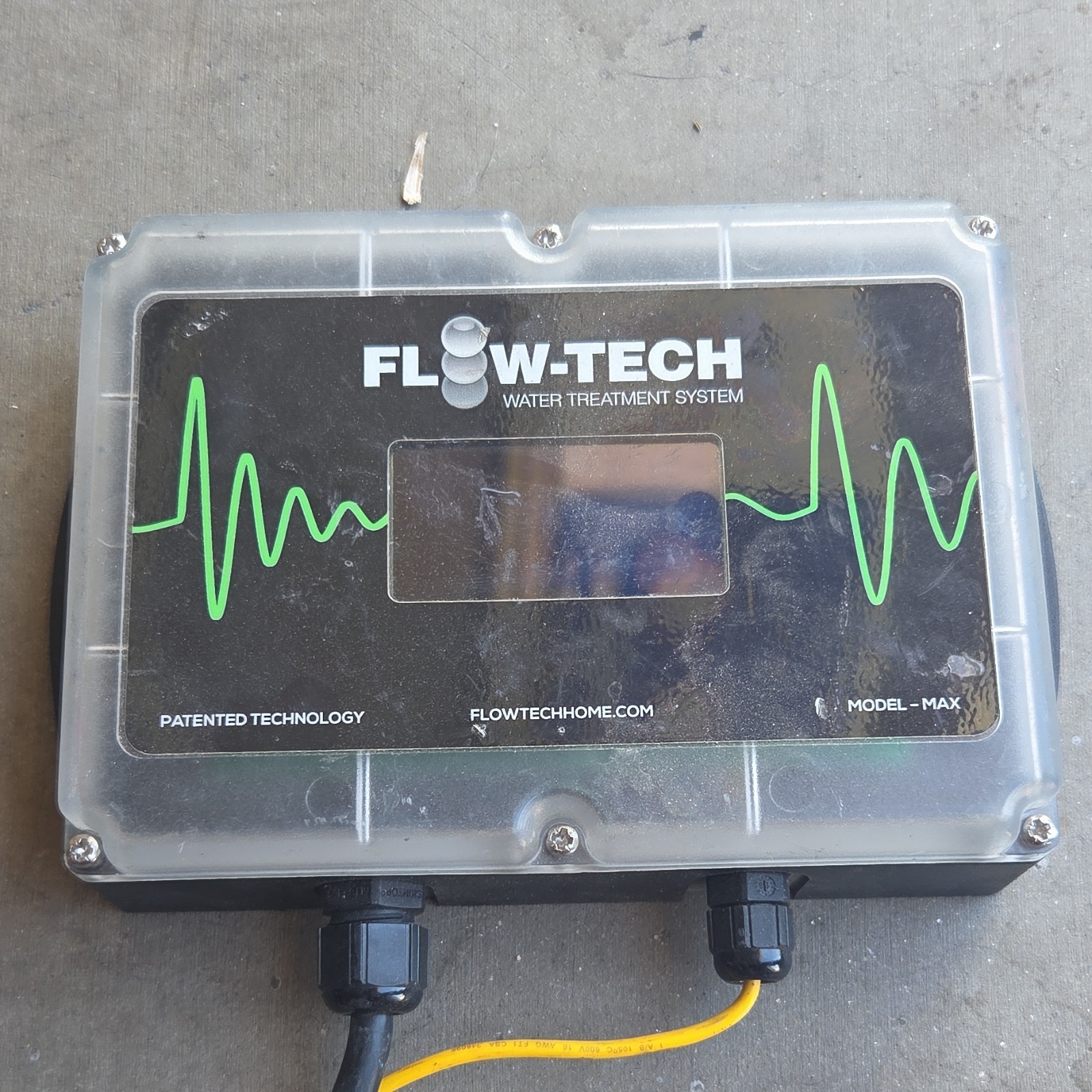 Flow-Tech Water Treatment System Control Box Model MAX Clear/Black Plastic gallery