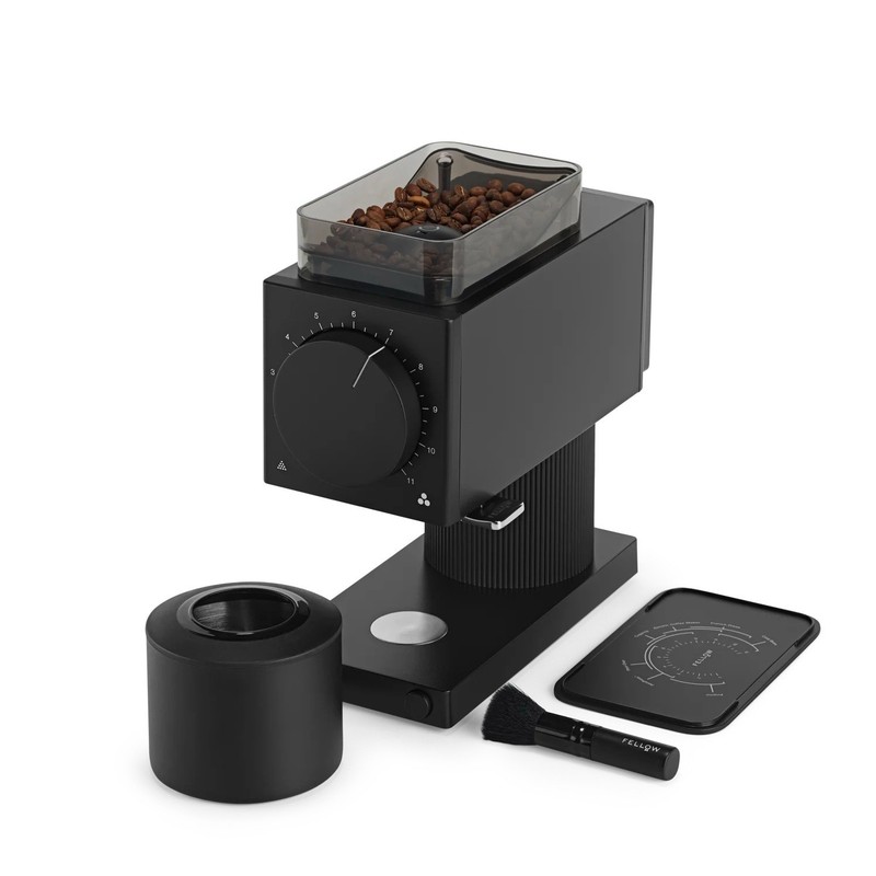 Fellow Ode Brew Grinder Gen 2 – NEW IN BOX – Upgraded SSP MP Brew Burrs – Black gallery