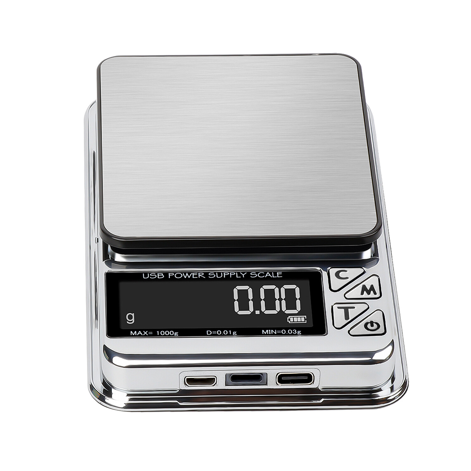 1000g x 0.01 USB Charging Small Kitchen Scale For Mini Jewelry Electronic Scale gallery